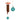 Woodstock Turquoise Chime - Small