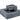 Lightweight Low Square Tiered Spill Fountain