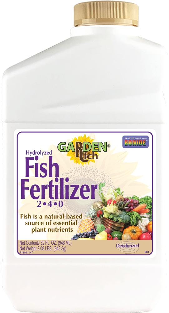 fish fertilizer nutrients Garden Rich Fish Fertilizer (32 fl oz) 2-4-0