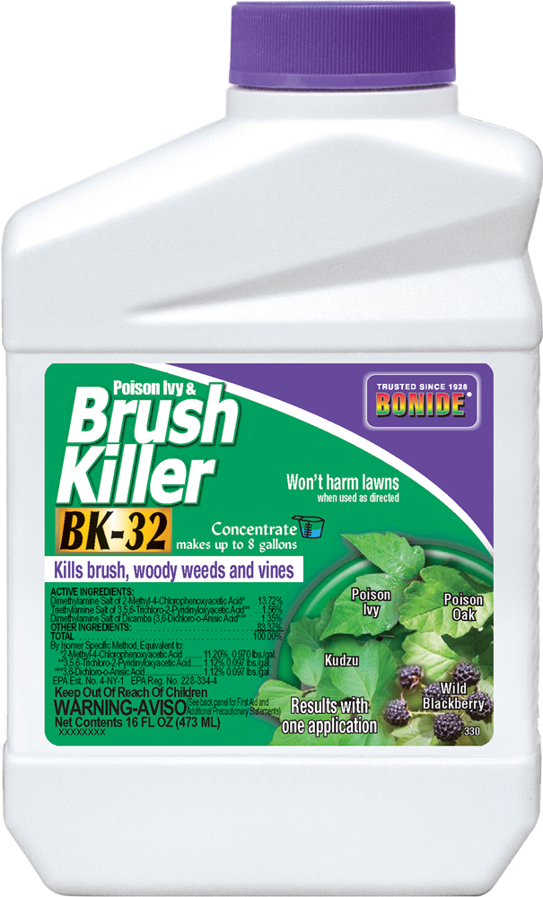 brush buster herbicide Bonide Bk-32 Concentrate Brush Killer 16 oz