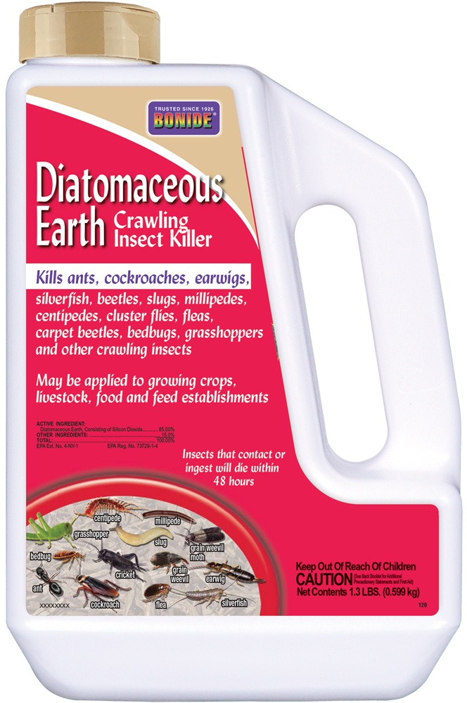garden safe crawling insect killer with diatomaceous earth Bonide Diatomaceous Earth 1.3lbs