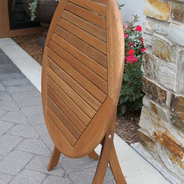 Round Eucalyptus Bistro Set