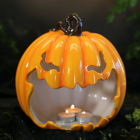 Dolomite Pumpkin Candy Bowl