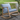 Wheat Eucalyptus Wash Rocking Chair with Blue Cushion