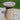 Pedestal Granite Accent Table