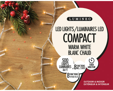 Lumineo Compact Twinkle Light (36 ft)