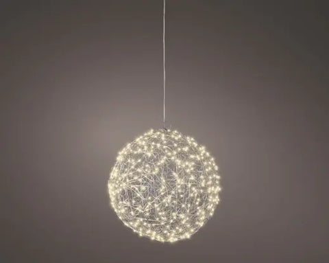 Lumineo Micro LED Frame Light – Silver Ball (11 in)