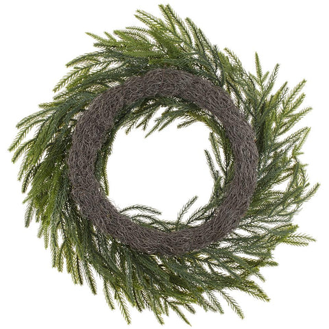Willow Pine Traditional Wreath – 24" (Artificial)