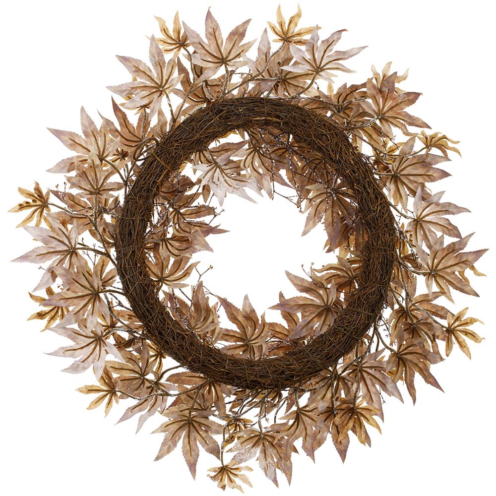 Iced Maple Wreath