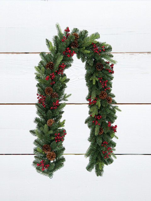 Mountain Lodge Garland – 6' (Artificial)