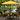 9' Push Button Tilt Umbrella, Black Frame - Lemon