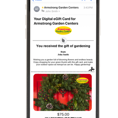 Digital Holiday Welcome eGift Card