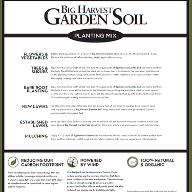 E.B. Stone Organics Big Harvest Garden Soil