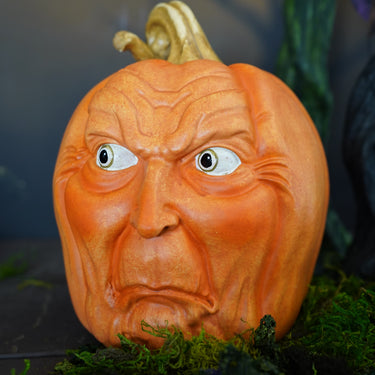 Resin Face Pumpkin – 11.2"
