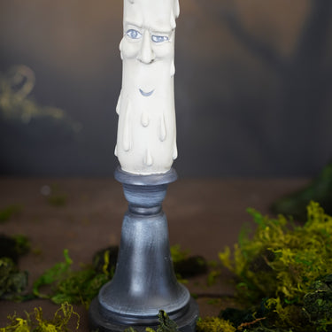 LED Resin Face Candlestick