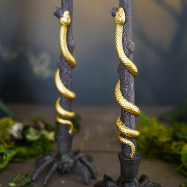 Snake Taper Candles – Set of 2