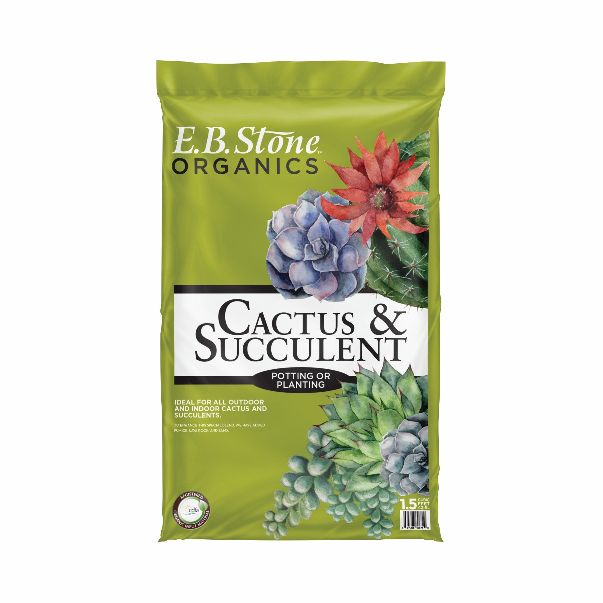 E.B. Stone Organics Cactus & Succulent Mix