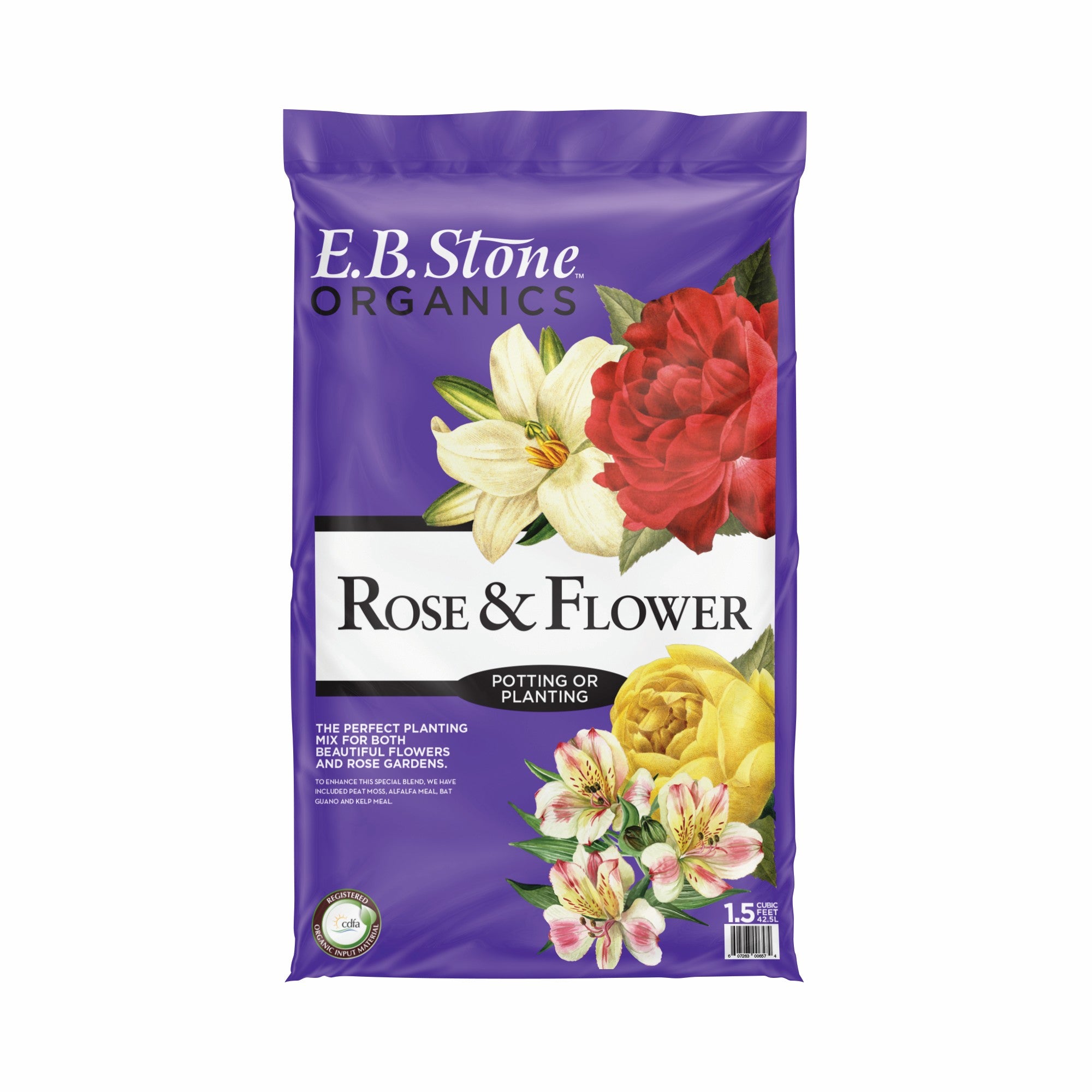 E.B. Stone Organics Rose & Flower Mix – Armstrong Garden Centers