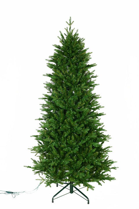 Fraser Supreme Fir Artificial Christmas Tree – 6.5’ Pre-Lit with Color-Changing Starry Lights