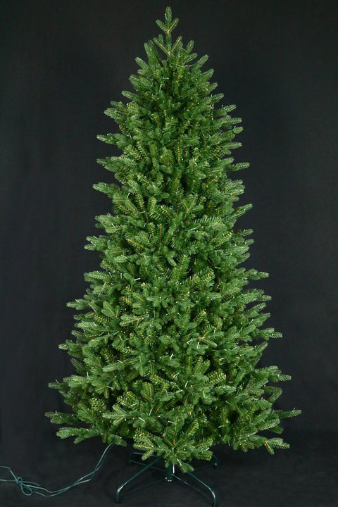 Fraser Supreme Fir Artificial Christmas Tree – 6.5’ Pre-Lit with Color-Changing Starry Lights