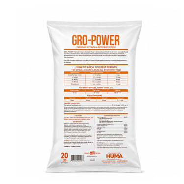 Gro-Power Premium Citrus & Avocado Food 8-6-8