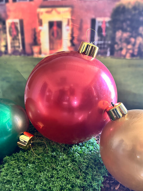 Holiball™ Set of 3 – Red, Gold & Green