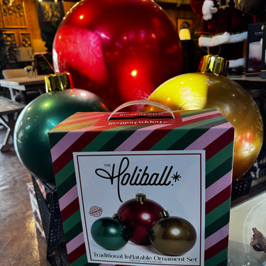 Holiball™ Set of 3 – Red, Gold & Green