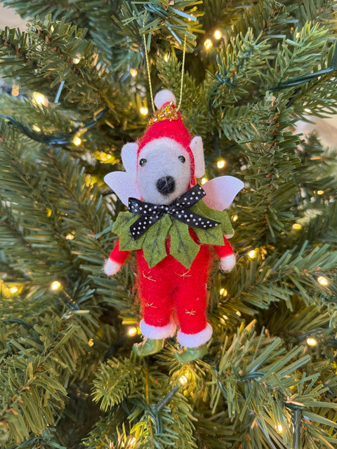Mouse Costume Felt Ornament