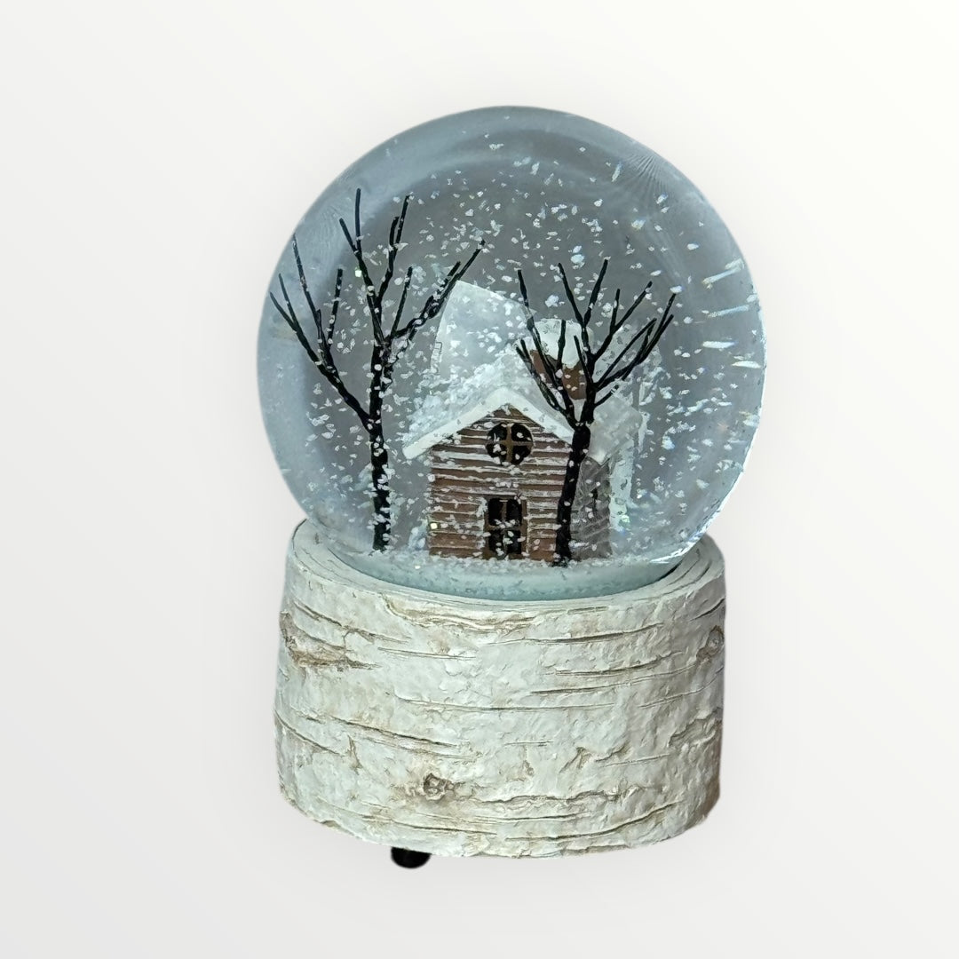 Armstrong Garden Centers Cabin Snow Globe