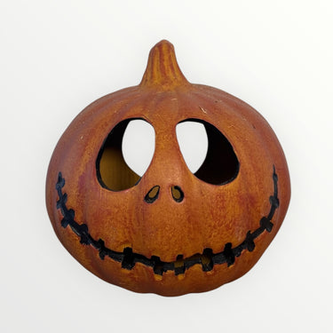 Skull Jack the Clay Pumpkin