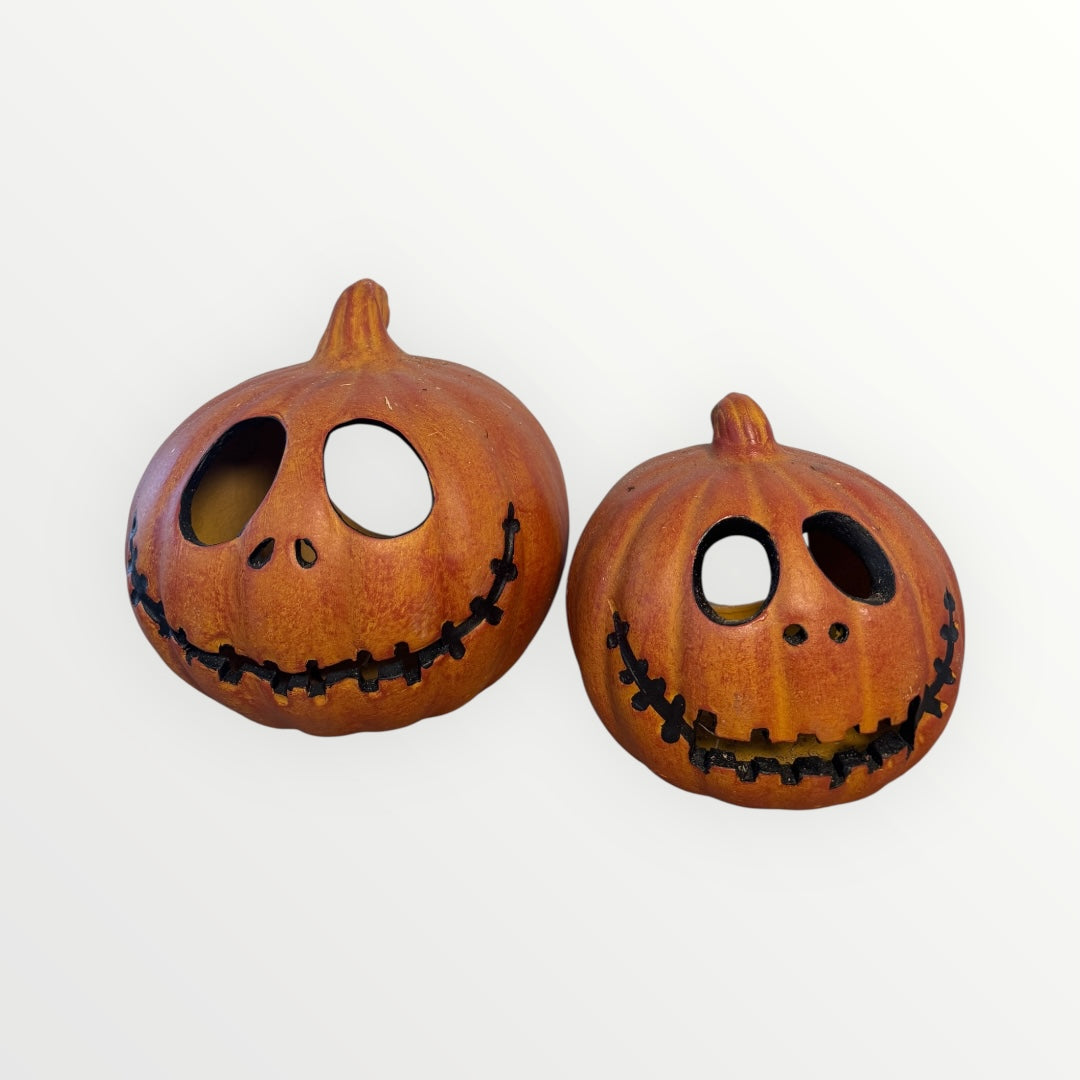Armstrong Garden Centers Skull Jack Clay Pumpkin - Thumbnail 4