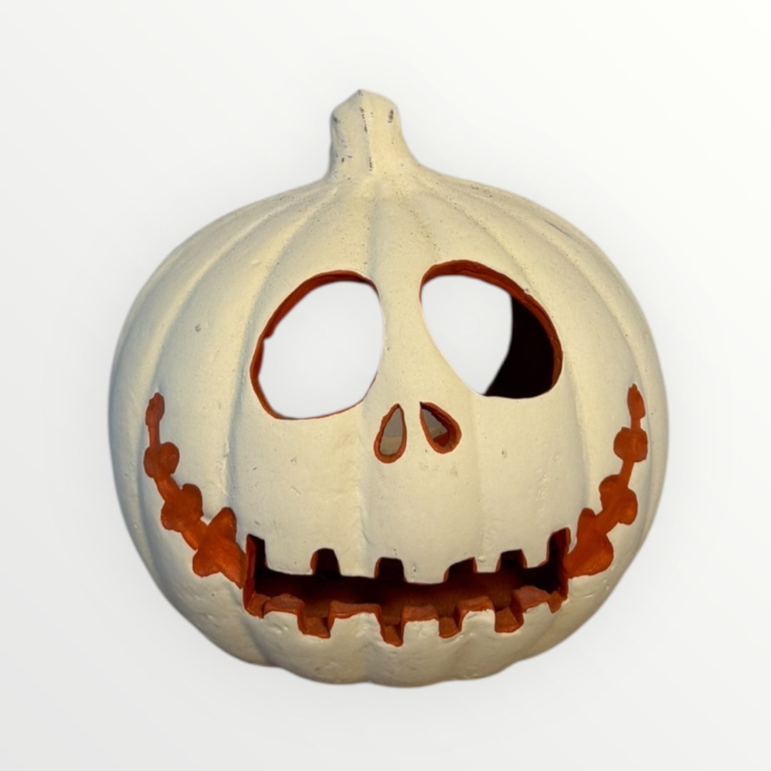 Armstrong Garden Centers Skull Jack Clay Pumpkin - Thumbnail 2