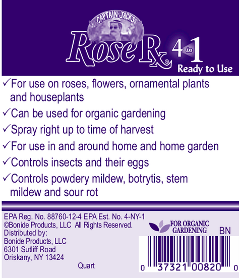 Bonide® Captain Jack's Rose Rx® 4 in 1 - Ready to Use