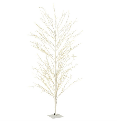 Lumineo Micro LED Birch Tree in White, Warm White Lights (5.9 ft)