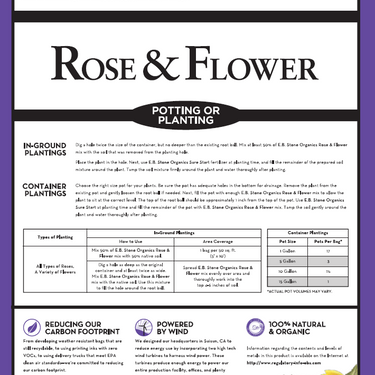E.B. Stone Organics Rose & Flower Mix