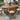 Eucalyptus Oval Fold & Store Dining Set with Beige Cushions -  7 Piece