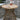 Bohemian Teak & Wicker Accent Table