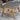Teak & Resin Wicker Basket Single Ottoman