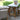 Teak and Wicker Counter Height Dining Set - 7 Piece