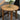 24″ Teak Lounging Accent Table