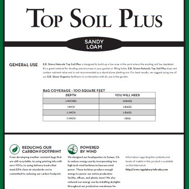 E.B. Stone Organics Top Soil Plus