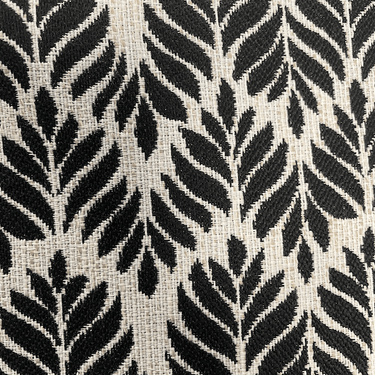 Black Leaf Indoor/Outdoor Pillow