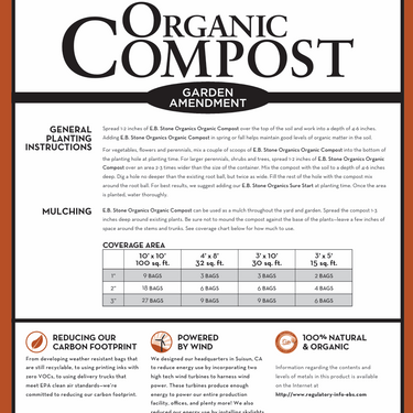 E.B. Stone Organics Organic Compost