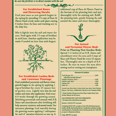 E.B. Stone Organics Rose & Flower Food 5-6-3