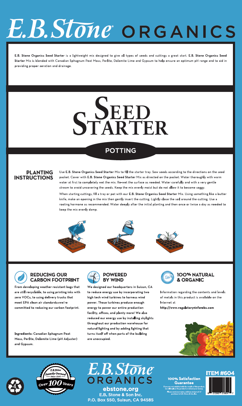 E.B. Stone Organics Seed Starter Mix - Thumbnail 2