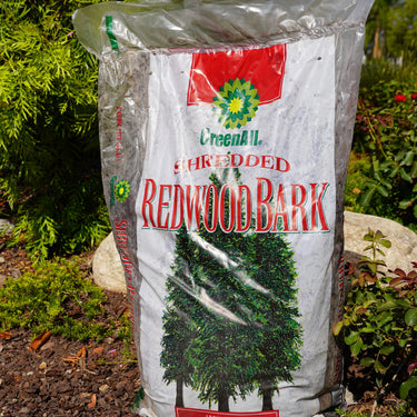 GreenAll® Shredded Redwood Bark Decorative Mulch