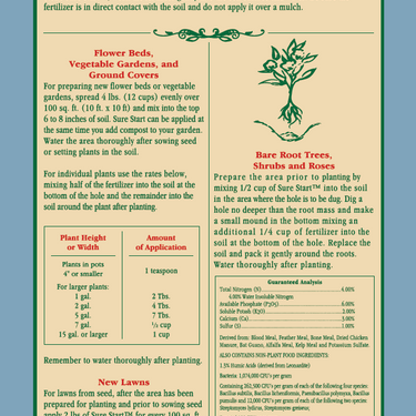 E.B. Stone Organics Sure Start 4-6-2