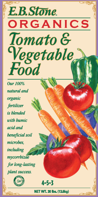 E.B. Stone Organics Tomato & Vegetable Food 4-5-3 - Thumbnail 2