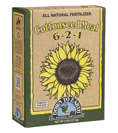 Down To Earth Cottonseed Meal Fertilizer - 5 lb