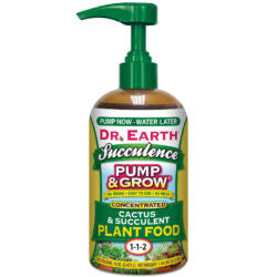 DR Earth 16OZ Pump and Grow Succulent/Cactus Fertilizer